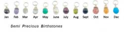 Hs Birthstone Charms - Semi Precious 