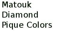 Matouk Diamond Pique Colors