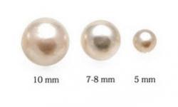 Pearl Girls Single Pearl Sizes