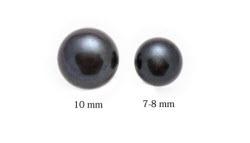 Pearl Girls Black Pearl Studs