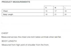 San Mar Youth Sweatshirt Sizes