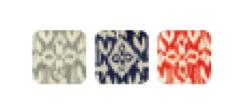 Clava Ikat Swatch Color