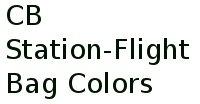 Cb Station-flight Bag Colors