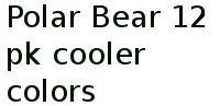 Polar Bear 12 Pk Cooler Colors