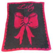 Bow Blanket Name Only