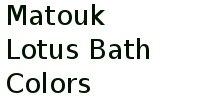 Matouk Lotus Bath Colors