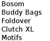 Bosom Buddy Bags Foldover Clutch Xl Motifs