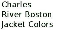 Charles River Boston Jacket Colors 