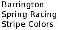 Barrington Spring Racing Stripe Colors