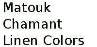 Matouk Chamant Linen Colors