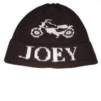 Motorcycle Hat With Name