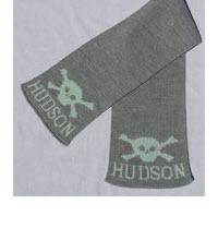 Skull Crossbones Scarf With Name