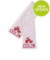 Tricycle Scarf With Name