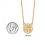 monogrammed+necklace+recessed+with+block+initial