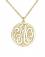 monogrammed+necklace+in+classic+recessed+style+