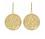 monogrammed+earrings+in+classic+bordered+recessed++25mm