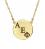 monogrammed+necklace+with+greek+initials+on+round+charm+