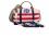 monogrammed+red+and+navy+striped+weekender+bag