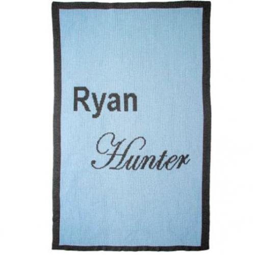 Simply Chic Personalized Stroller Blankee  Home & Garden > Linens & Bedding > Bedding > Blankets