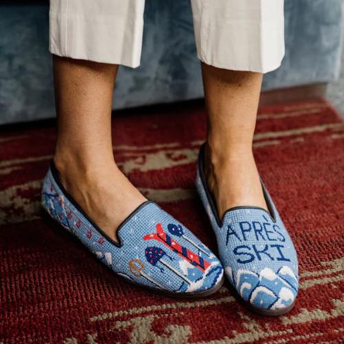 ByPaige Needlepoint Loafer in Après Ski  Apparel & Accessories > Shoes > Loafers