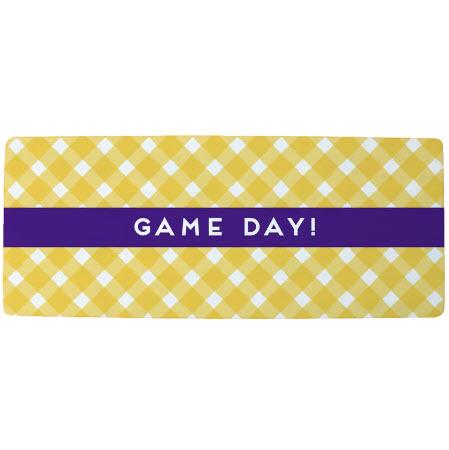 Clairebella Long Serving Board Gameday Gold/Purple Clairebella Long Serving Board Gameday Gold/Purple Home & Garden > Kitchen & Dining > Kitchen Tools & Utensils > Cutting Boards