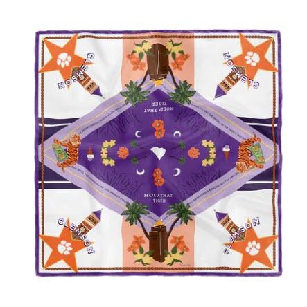 Saturday Silks Clemson Tigers Saturday Scarf™ Saturday Silks Clemson Tigers Saturday Scarf™ Apparel & Accessories > Clothing Accessories > Scarves & Shawls