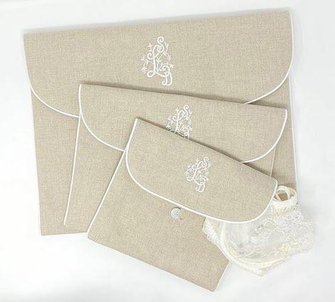 Walker Valentine Set of Three Lingerie Envelopes Walker Valentine Set of Three Lingerie Envelopes NULL