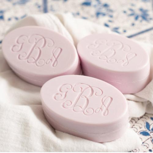 Personalized Oval Soap Set of 3  Health & Beauty > Personal Care > Cosmetics > Bath & Body > Bar Soap