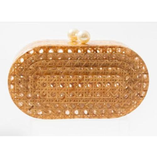 Lisi Lerch Breakers Box Oval Clutch Lisi Lerch Breakers Box Oval Clutch Apparel & Accessories > Handbags > Clutches & Special Occasion Bags