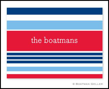 Boatman Geller Nautical Espadrille Personalized Notes  Office Supplies > General Supplies > Paper Products > Stationery