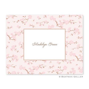 Boatman Geller Blossom Baby Foldover Note  Office Supplies > General Supplies > Paper Products > Stationery