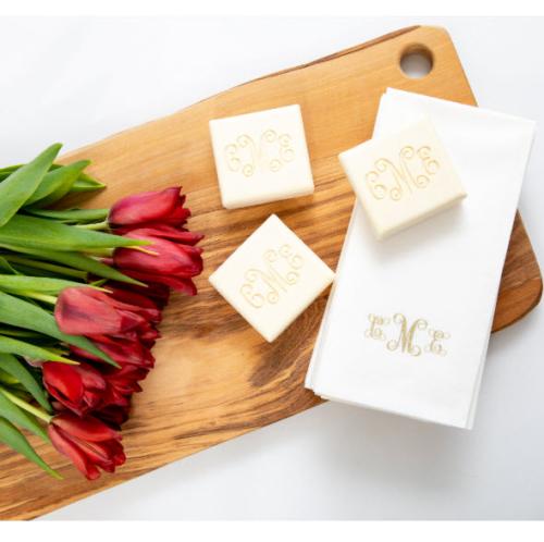 Carved Solutions Monogrammed Southern Hostess Gift Set   Health & Beauty > Personal Care > Cosmetics > Bath & Body > Bar Soap