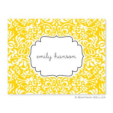 Boatman Geller Personalized Chloe in Sunflower Notes  Office Supplies > General Supplies > Paper Products > Stationery