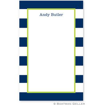 Boatman Geller Awning Stripe Notepad  Office Supplies > General Supplies > Paper Products > Notebooks & Notepads