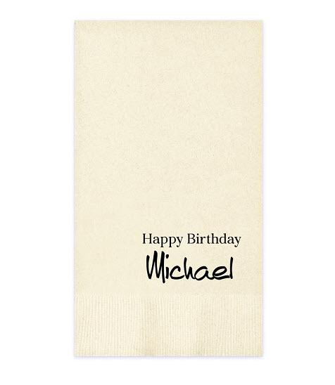 Embossed Graphics Declaration Foil-Stamped Guest Towels  Arts & Entertainment > Party & Celebration > Party Supplies