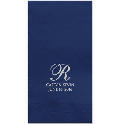 Embossed Graphics Serenity Foil-Stamped Guest Towels  Home & Garden