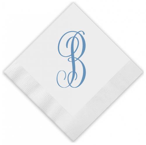 Embossed graphics Single Foil-Stamped Strasbourg Napkins  Arts & Entertainment > Party & Celebration