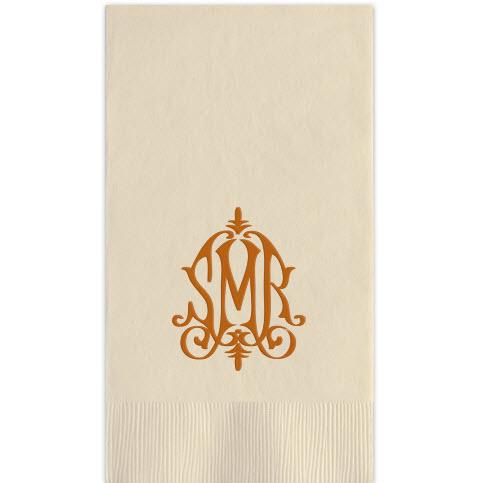 Embossed Graphics Whitlock Foil-Stamped Guest Towels  Arts & Entertainment > Party & Celebration