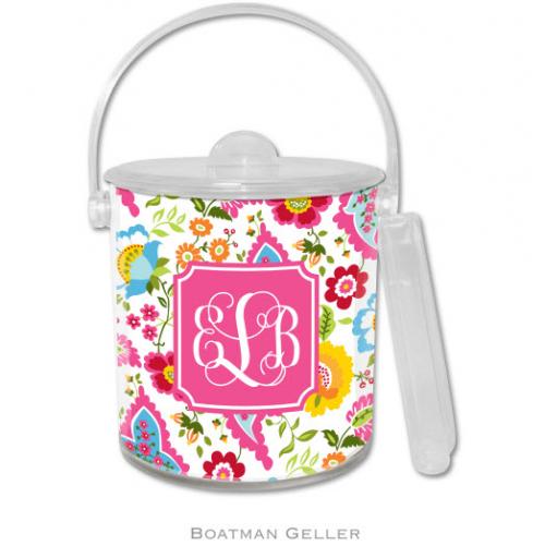 Boatman Geller Bright Floral Ice Bucket  Home & Garden > Kitchen & Dining > Barware > Coasters