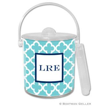 Boatman Geller Personalized Bristol Tile Ice Bucket  Home & Garden > Kitchen & Dining > Barware > Ice Buckets