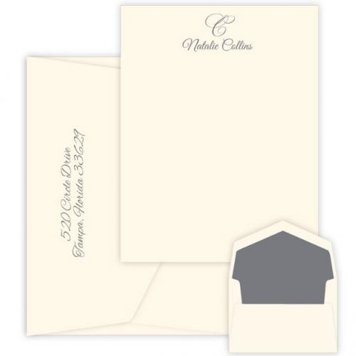 Embossed Graphics Waterton Raised Ink Card  Office Supplies > General Supplies > Paper Products > Stationery